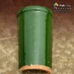 Green Terracotta Roof Tiles Barrel Mission 2"