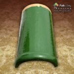 Green Terracotta Roof Tiles Barrel Mission 2"