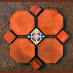 Octagon Terracotta Floor Tiles 8x8x1"
