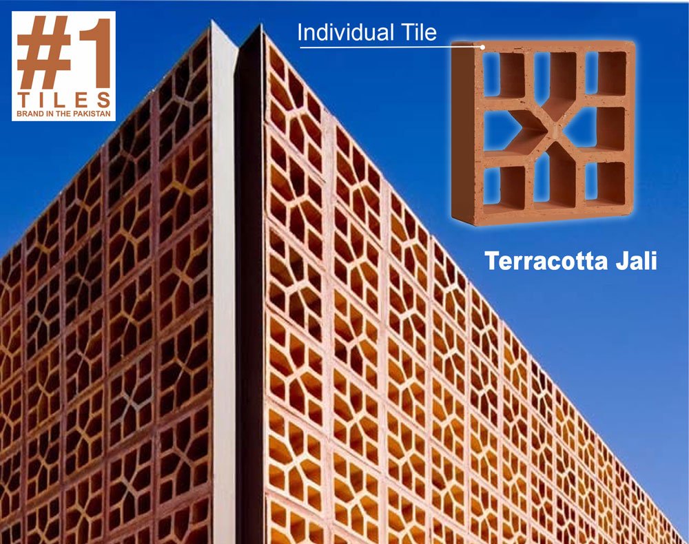 Red Clay Jali Screen Bricks