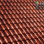 Spanish Glazed Roof Tile 9"