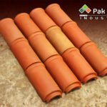 Barrel Mission Clay Roof Tiles 4"