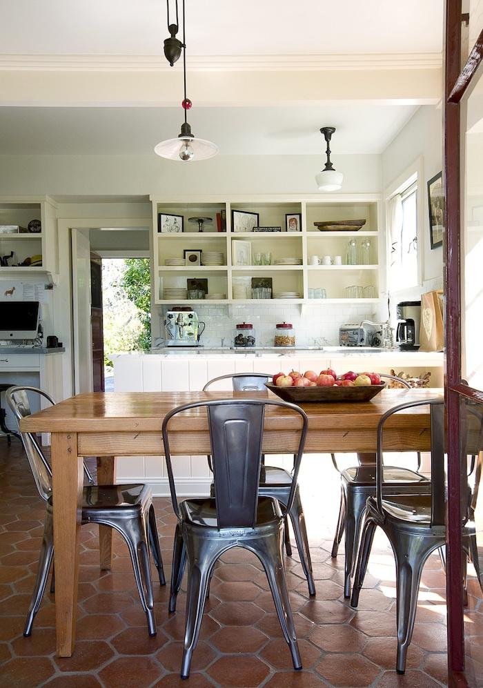 Spanish Handmade Hexagon Terracotta Kitchen Floor Tiles