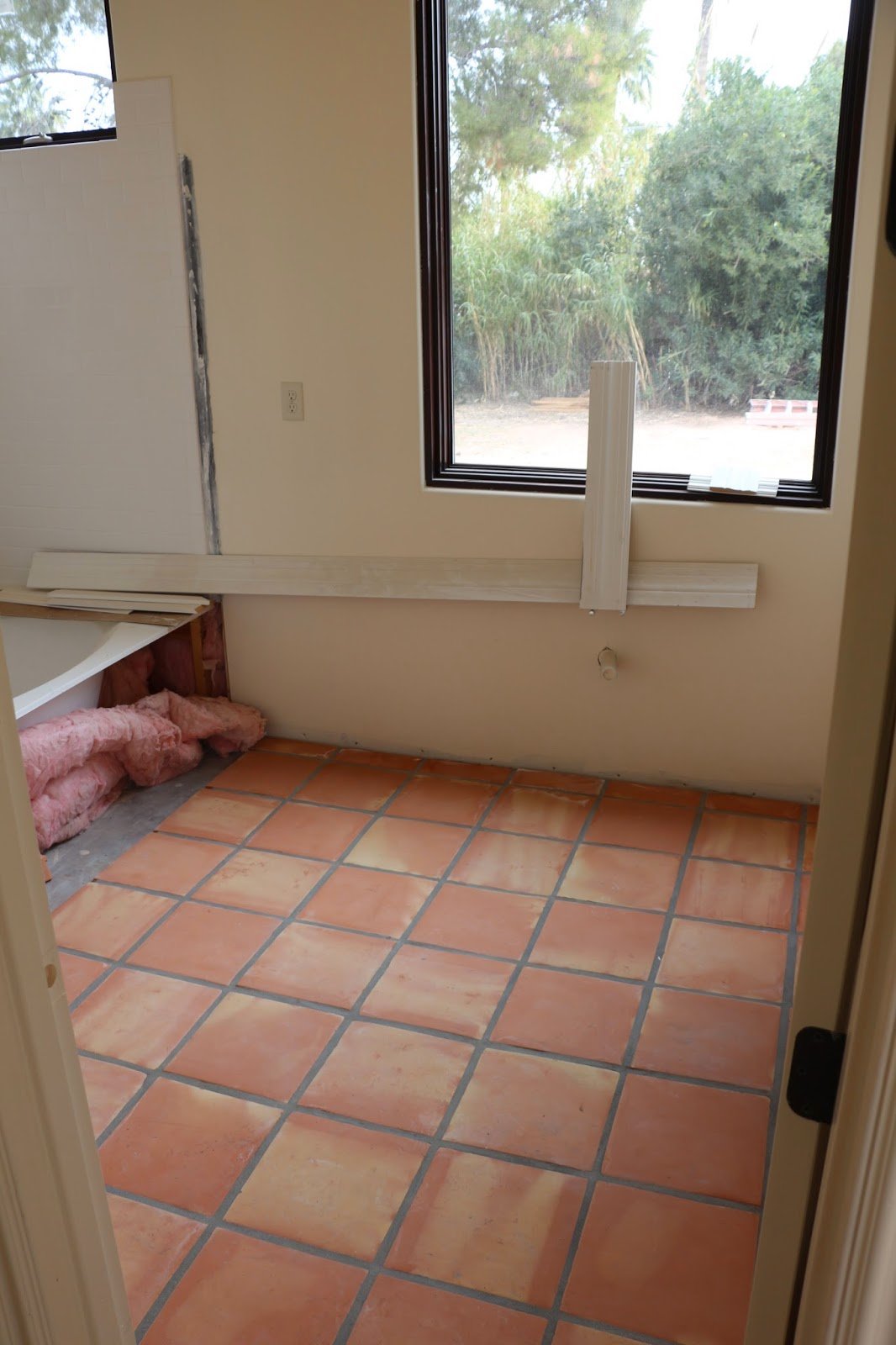 12x12 inch Natural Terracotta Bathroom Floor Tiles Pakistan