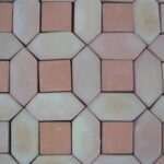 Picket and Square Terracotta Tiles 6x6 inch