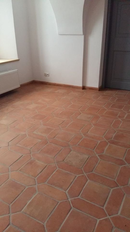 Picket and Square Tiles 8x8 inch clay bricks Lahore