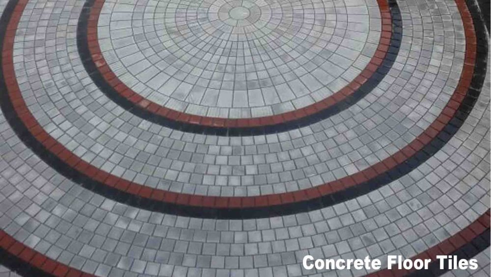 Car porche tiles